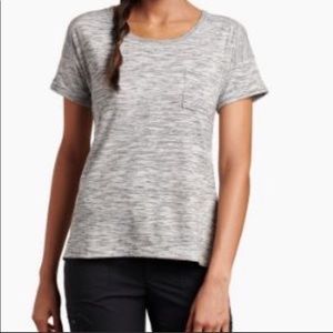 KUHL Short Sleeve Tee in Heather Gray. Size Small.